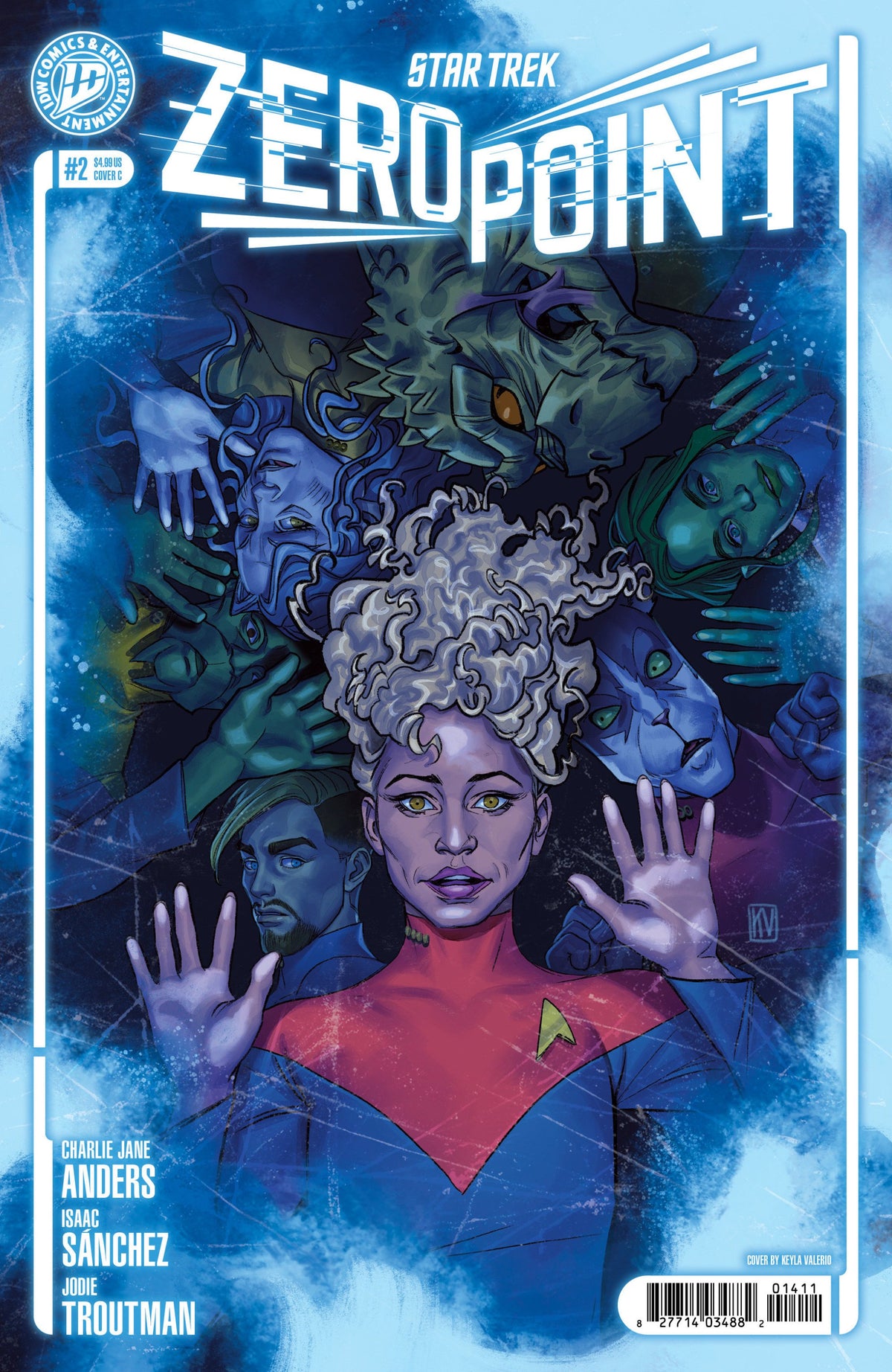 STAR TREK ZERO POINT #2 CVR C VALERIO VAR