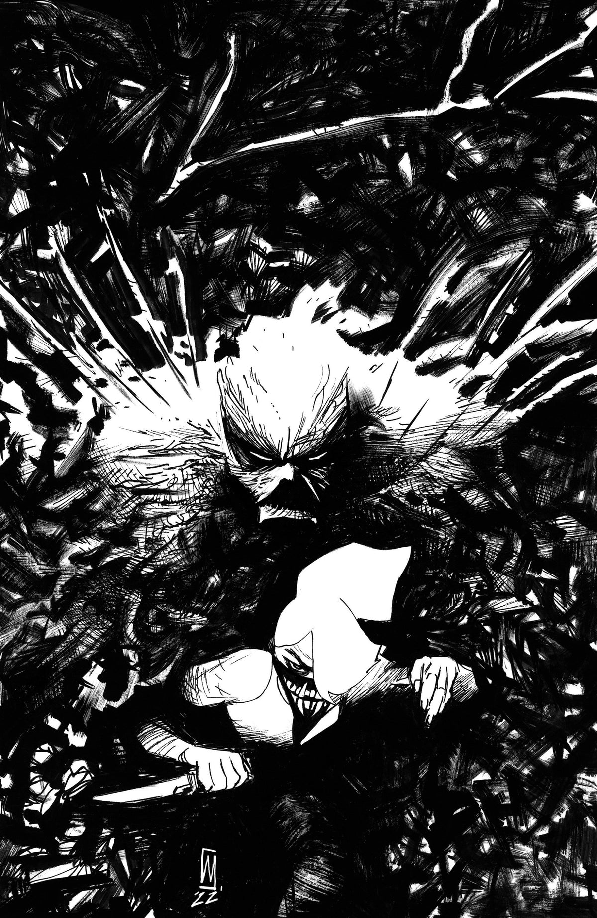 SWAMP THING IS KILLING THE CHILDREN #1 CVR P UNLIMITED FULL ART DELLEDERA VAR