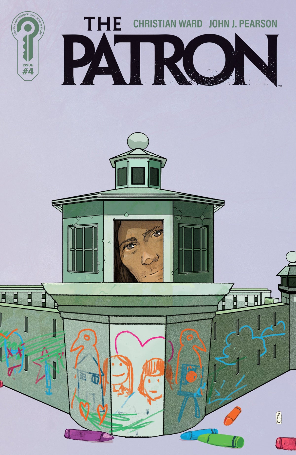 THE PATRON #4 CVR A CHRISTIAN WARD