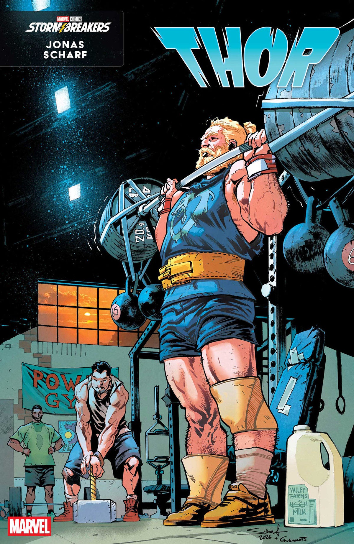 THOR #803 CVR D JONAS SCHARF WORKOUT VAR