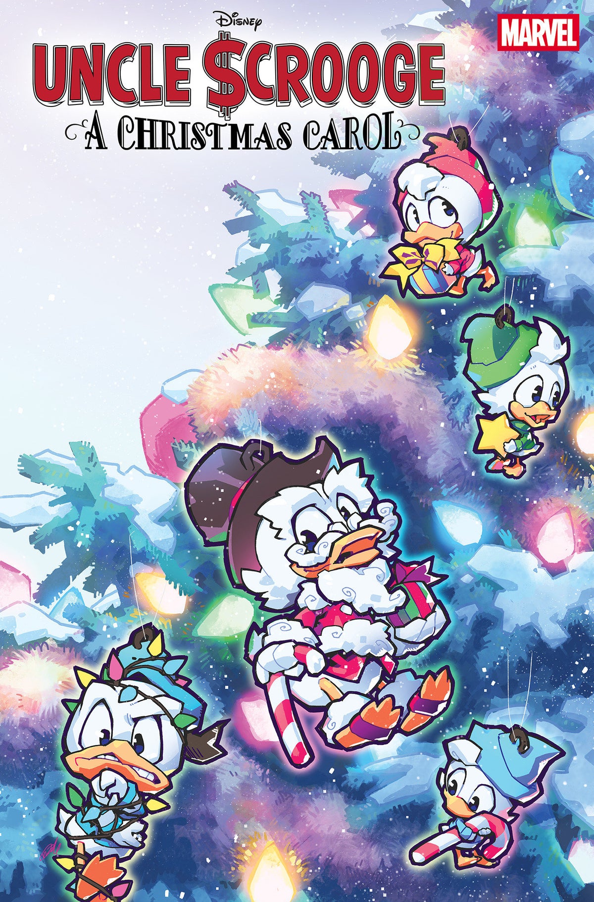 UNCLE SCROOGE A CHRISTMAS CAROL #1 CVR B ROSE BESCH VAR