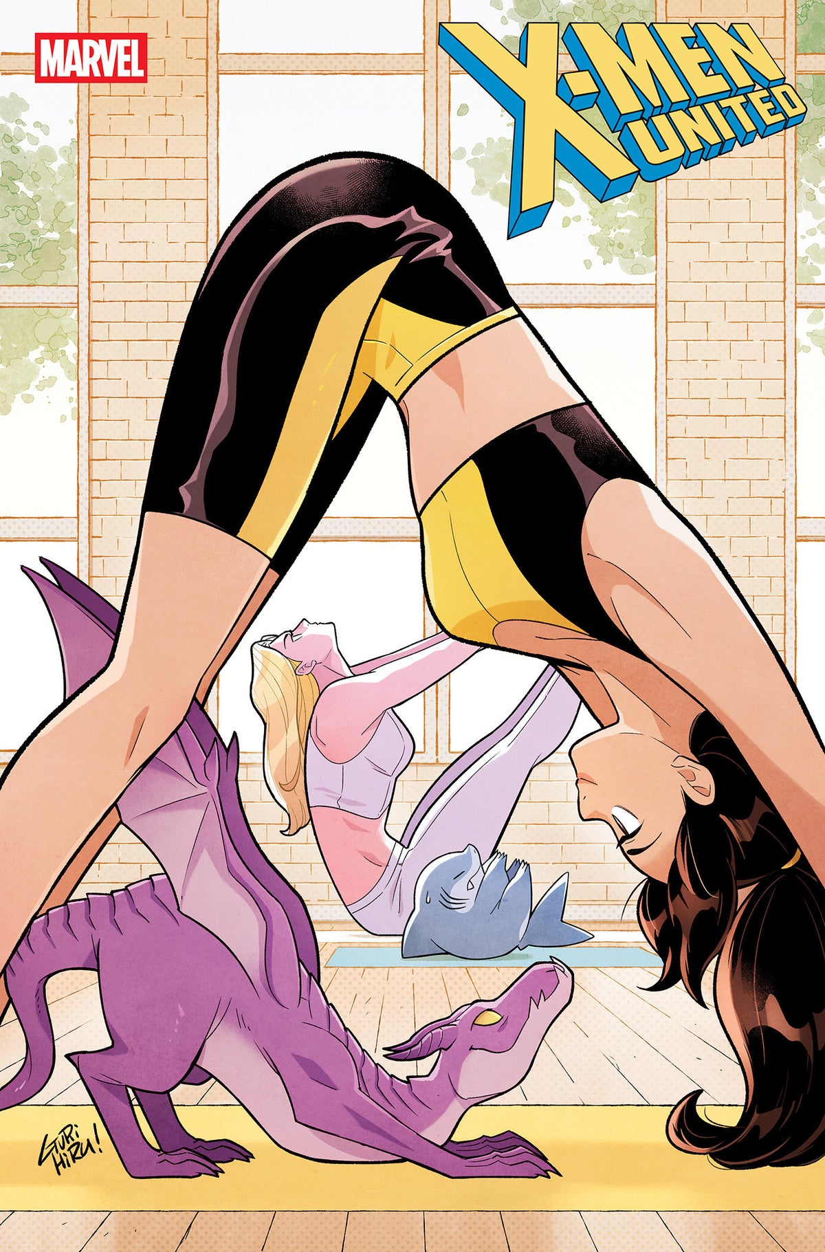 X-MEN UNITED #9 GURIHIRU WORKOUT VAR CVR D