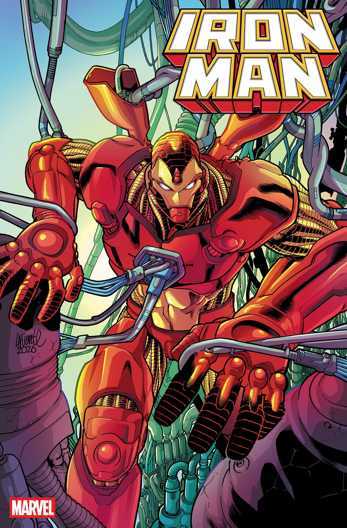 IRON MAN #10 DAVID LAFUENTE VAR CVR C