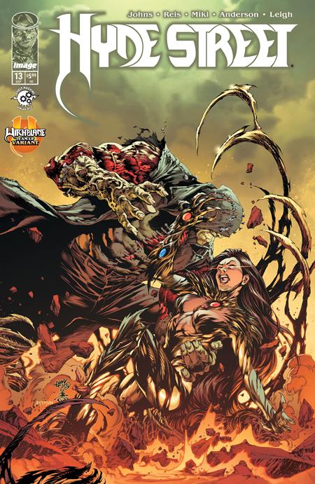 HYDE STREET #13 CVR C IVAN REIS AND DANNY MIKI WITCHBLADE TEAM UP VAR
