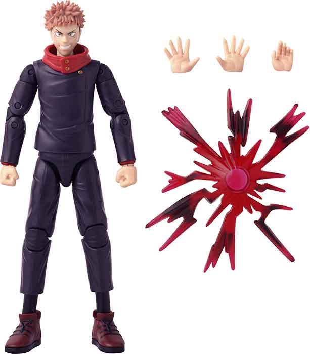 ANIME HEROES JUJUTSU KAISEN YUJI ITADORI BLACK FLASH