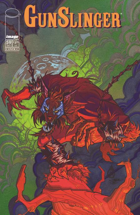 GUNSLINGER SPAWN #59 CVR C SHAWN CRYSTAL HALLOWEEN MONSTER VAR
