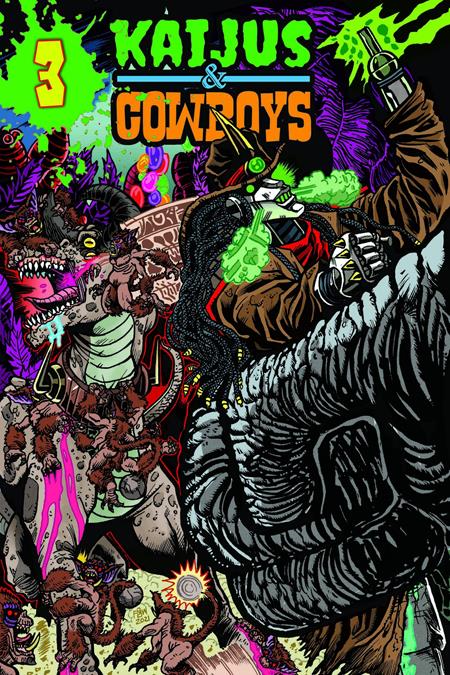 KAIJUS AND COWBOYS #3 CVR A FRANKIE B WASHINGTON (OF 12)