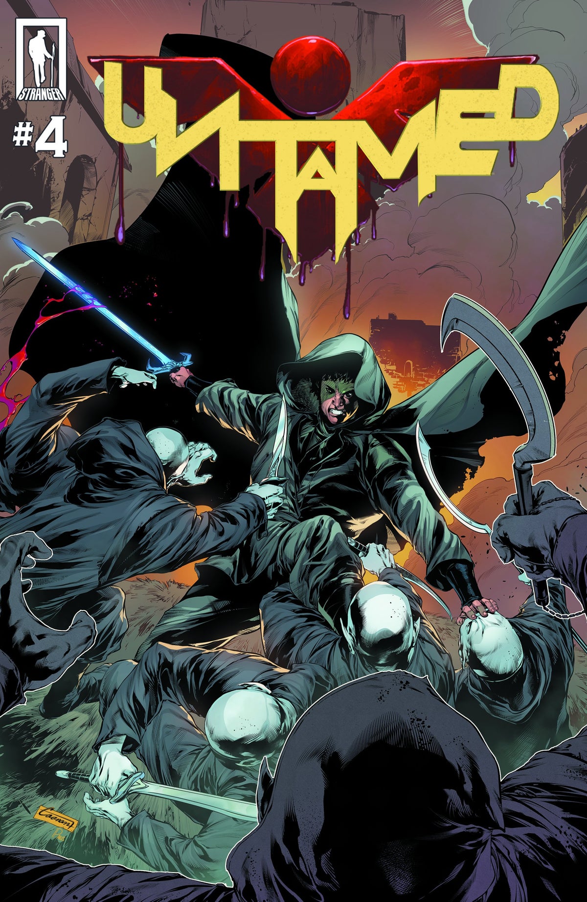 UNTAMED A SINNERS PRAYER #4 2ND PTG CVR B CAANAN WHITE BATMAN HOMAGE VAR (OF 7)