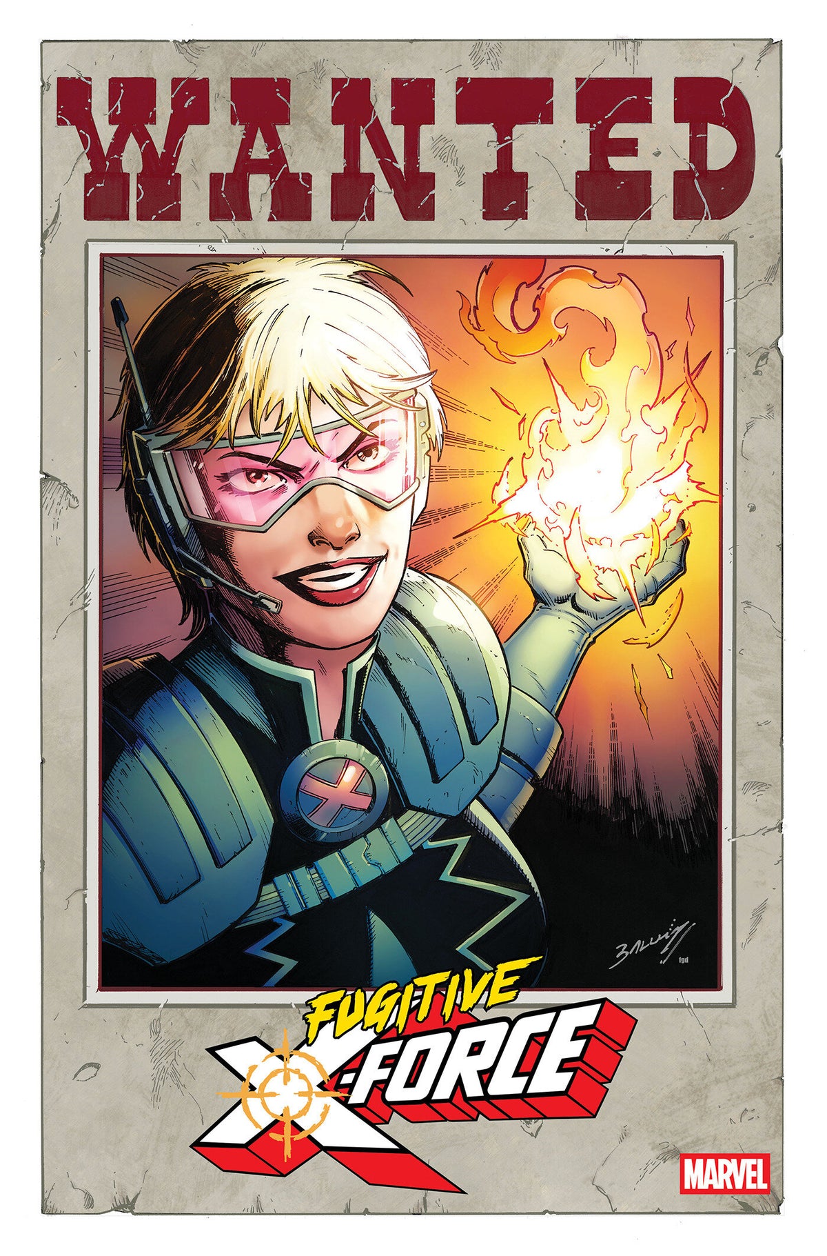 FUGITIVE X-FORCE #1 CVR B MARK BAGLEY WANTED VAR
