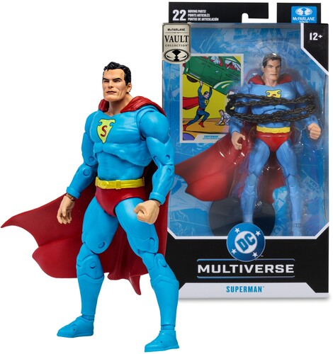 DC MCFARLANE SUPERMAN ACTION COMICS VAULT COLLECTION