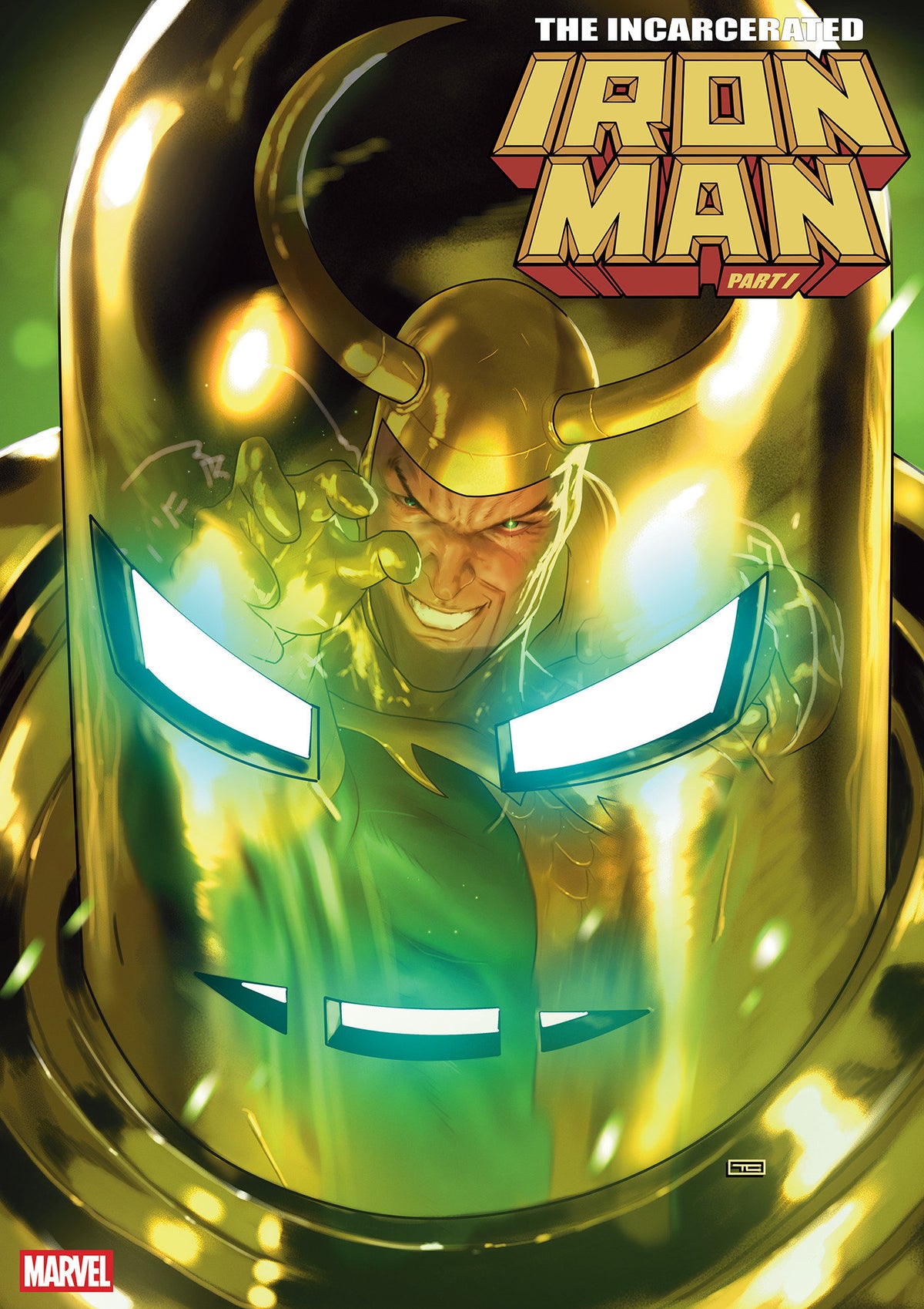 IRON MAN #12 CVR D TAURIN CLARKE HELMET VAR IIM