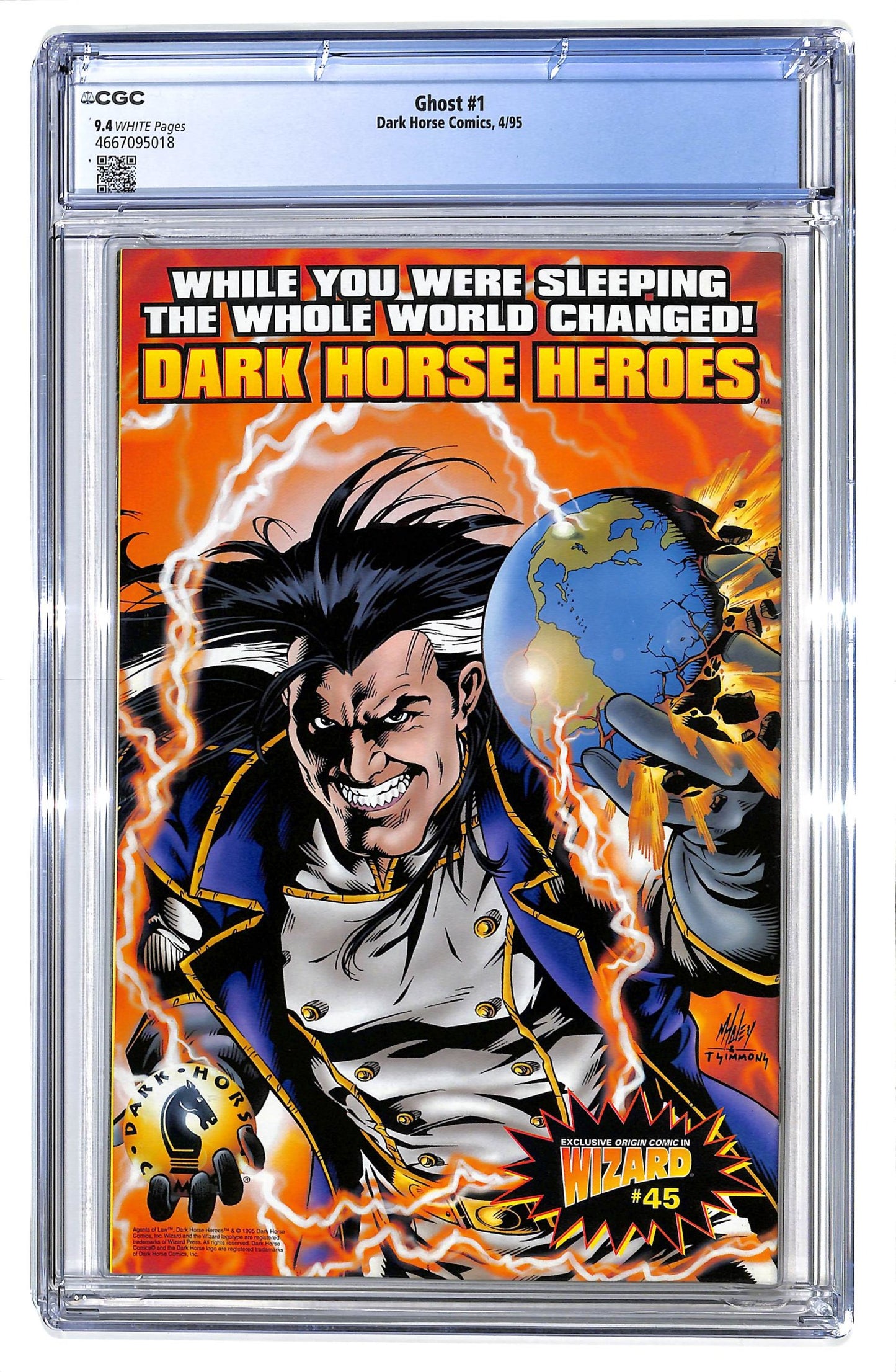 Ghost 1995 #1 Direct ed. - CGC 9.4 - $30.00
