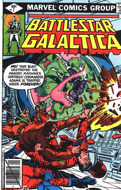 Battlestar Galactica 1979 #7 Direct ed. - back issue - $10.00