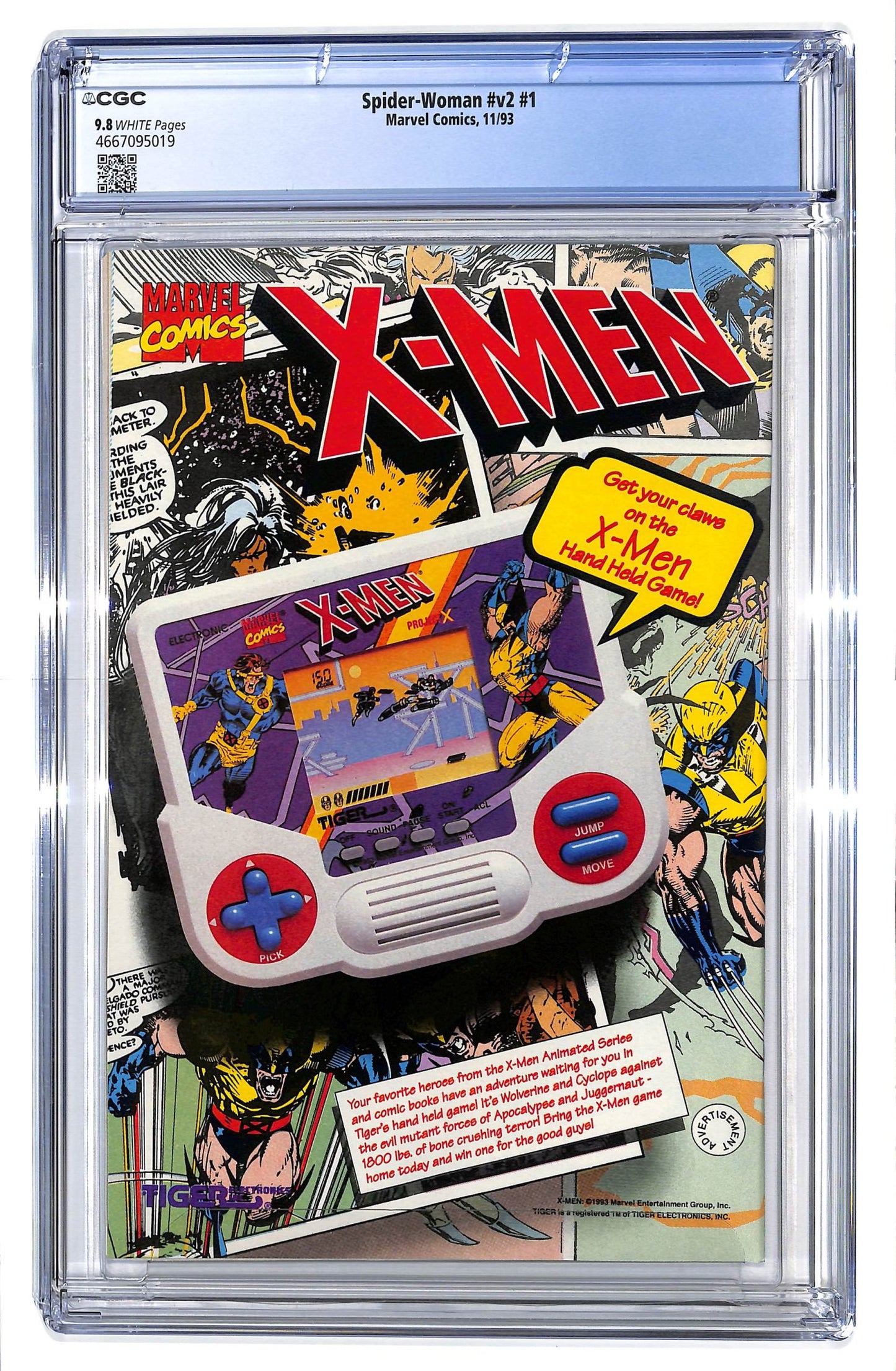 Spider-Woman 1993 #1 Direct Edition - CGC 9.8 - $80.00