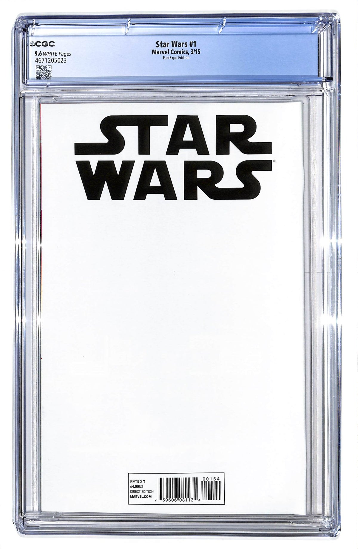 Star Wars 2015 #1 Dallas FanExpo Exclusive Salvador Larroca Variant - CGC 9.6 - $50.00
