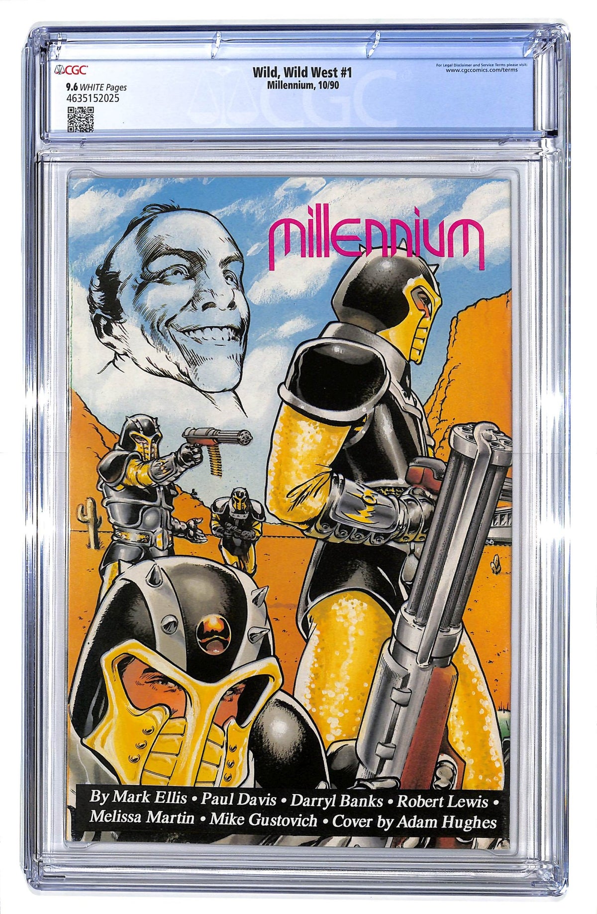 The Wild Wild West 1990 #1 - CGC 9.6 - $50.00