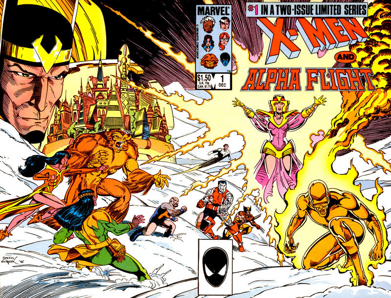 X-Men / Alpha Flight 1985 #1 Direct ed. - high grade - $2.00