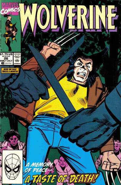 Wolverine 1988 #26 Direct ed. - back issue