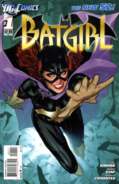 Batgirl 2011 #1 Direct Sales - CGC 9.6 - $45.00