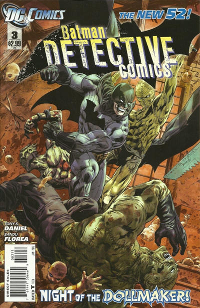 Detective Comics 2011 #3 Direct Sales - back issue - $10.00