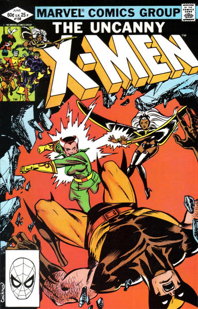 The Uncanny X-Men 1981 #158 Direct ed. - back issue - $20.00