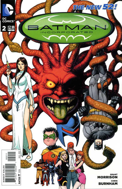 Batman Incorporated 2012 #2 Chris Burnham Cover - high grade - $3.00