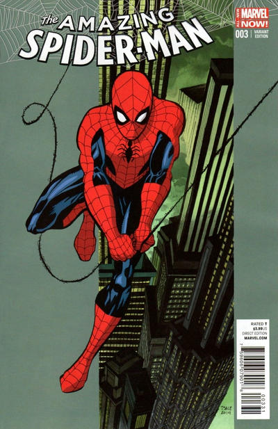 The Amazing Spider-Man 2014 #3 Variant Edition - Tim Sale Cover - back issue