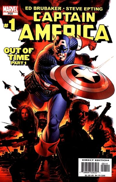 Captain America 2005 #1 Direct Edition - back issue