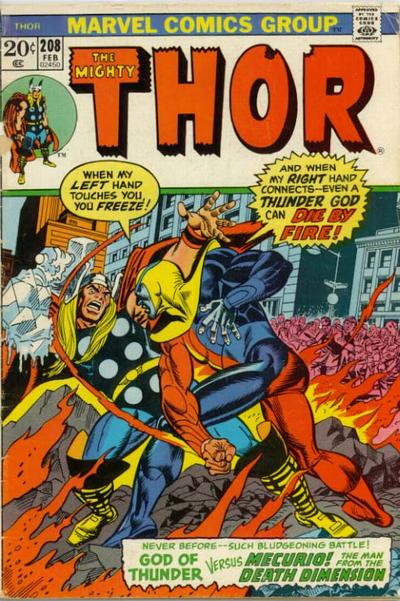 Thor 1966 #208 Regular Edition - back issue - $5.00