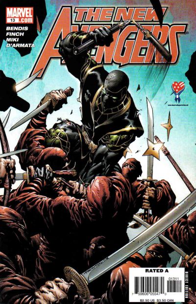 New Avengers 2005 #13 Direct Edition - back issue