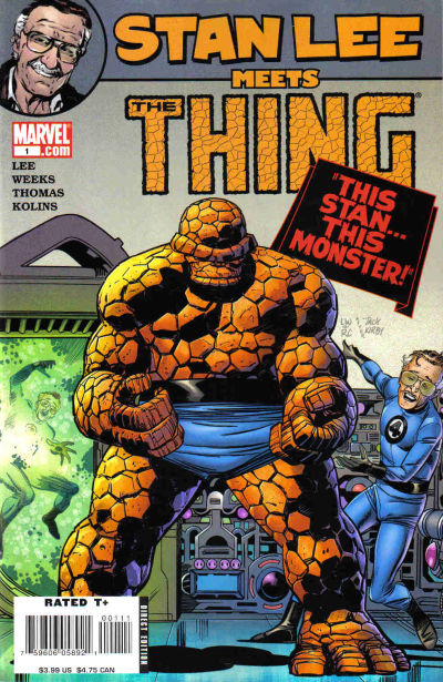 Stan Lee Meets The Thing 2006 #1 - back issue - $10.00
