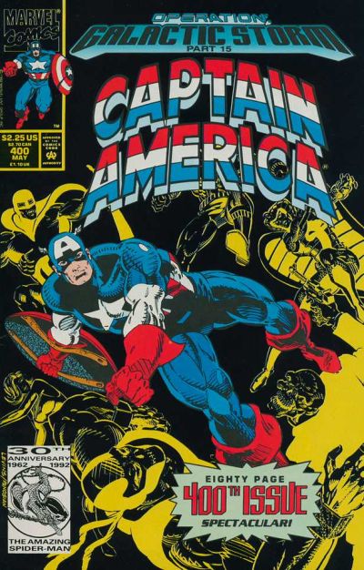 Captain America 1968 #400 Direct ed. - back issue
