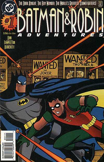 The Batman and Robin Adventures 1995 #1 Direct Sales - CGC 9.8 - $100.00