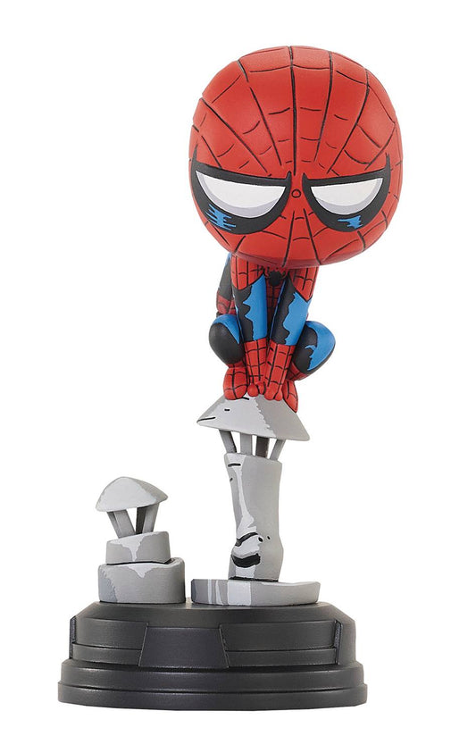 Marvel Animated Spider-Man On Chimney Statue (PRE-ORDER)