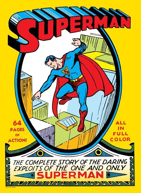 SUPERMAN #1 FACSIMILE EDITION CVR B JOE SCHUSTER & LEO O MEALIA FOIL VAR