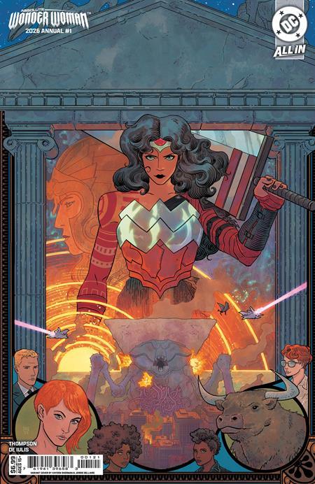 ABSOLUTE WONDER WOMAN ANNUAL 2026 #1 ONE SHOT CVR B HAYDEN SHERMAN CARD STOCK VAR