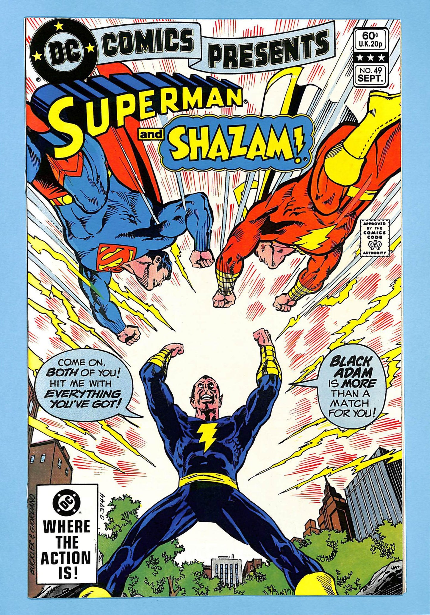 DC Comics Presents #49 Superman and Shazam vs Black Adam