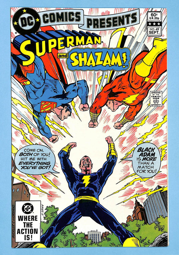 DC Comics Presents #49 Superman and Shazam vs Black Adam