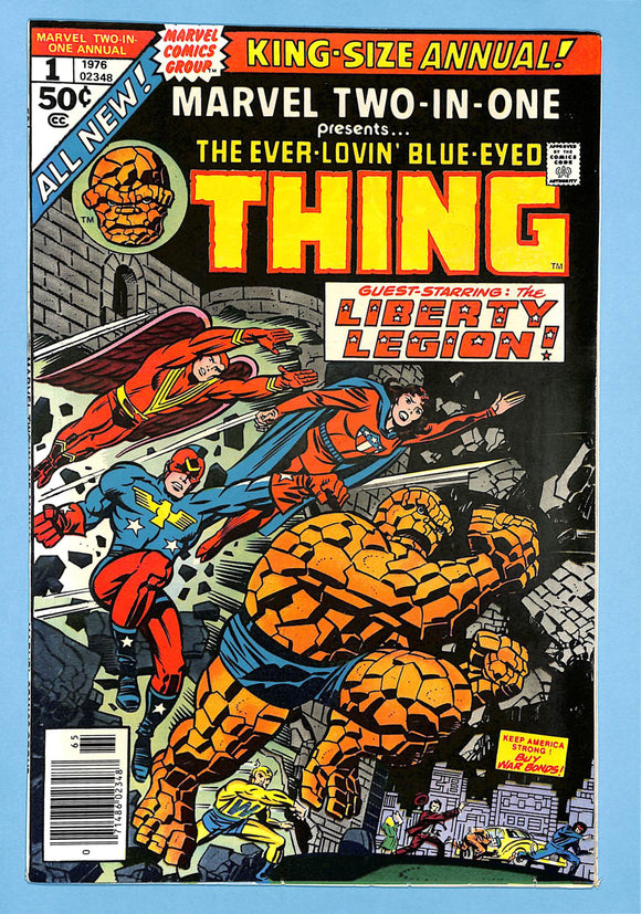 Marvel Two-In-One King-Size #1 The Thing and Liberty Legion
