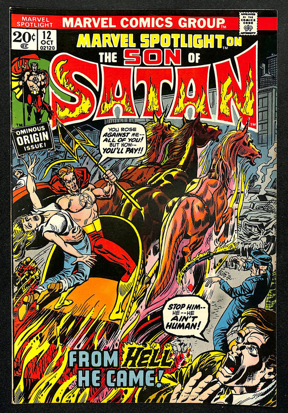 Marvel Spotlight #12 First Appearance: The Son of Satan