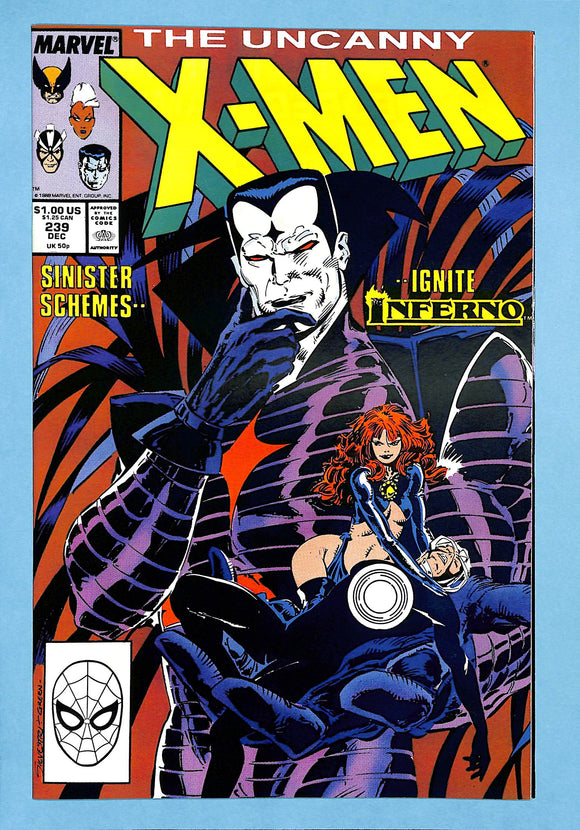 Uncanny X-Men #239 Second Appearance: Mr. Sinister