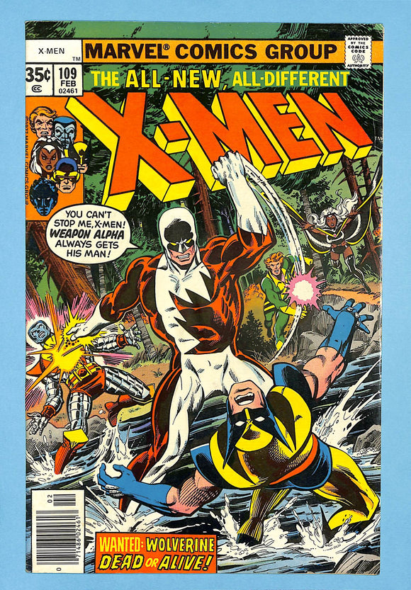 Uncanny X-Men #109 First Appearance: Weapon Alpha