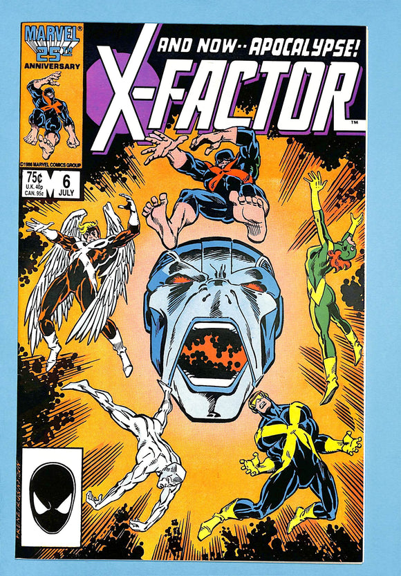 X-Factor #6 First Appearance: Apocalypse