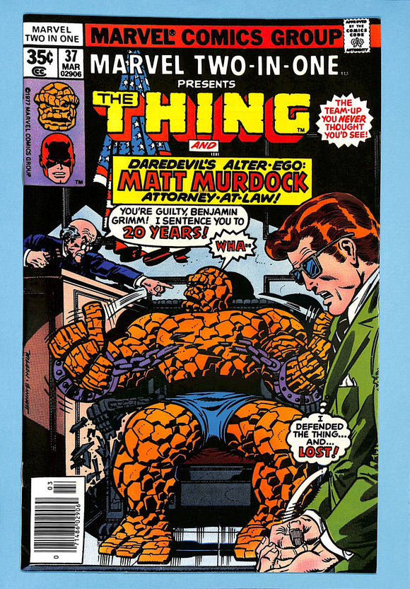 Marvel Two-In-One #37 The Thing and Matt Murdock (1)