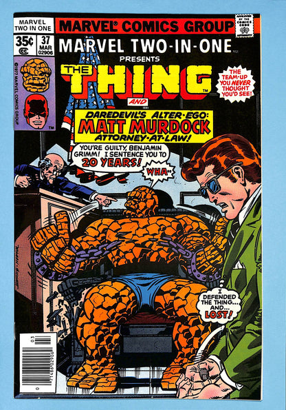 Marvel Two-In-One #37 The Thing and Matt Murdock (2)