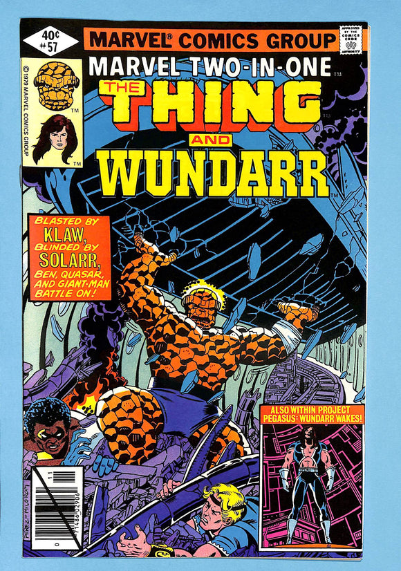 Marvel Two-In-One #57 The Thing and Wundarr (2)