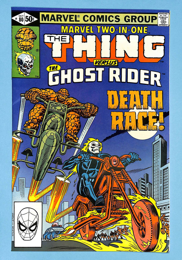 Marvel Two-In-One #80 The Thing and Ghost  Rider (3)