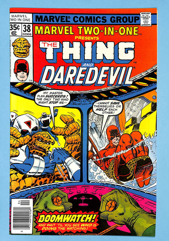 Marvel Two-In-One #38 The Thing and Daredevil