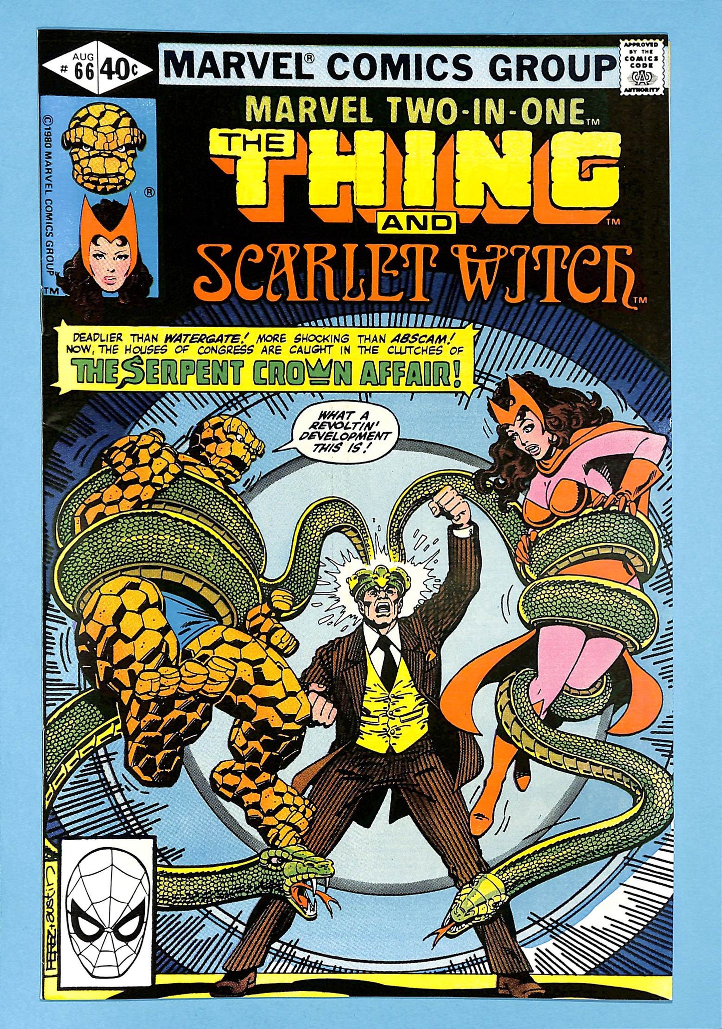 Marvel Two-In-One #66 The Thing and Scarlet Witch (1)