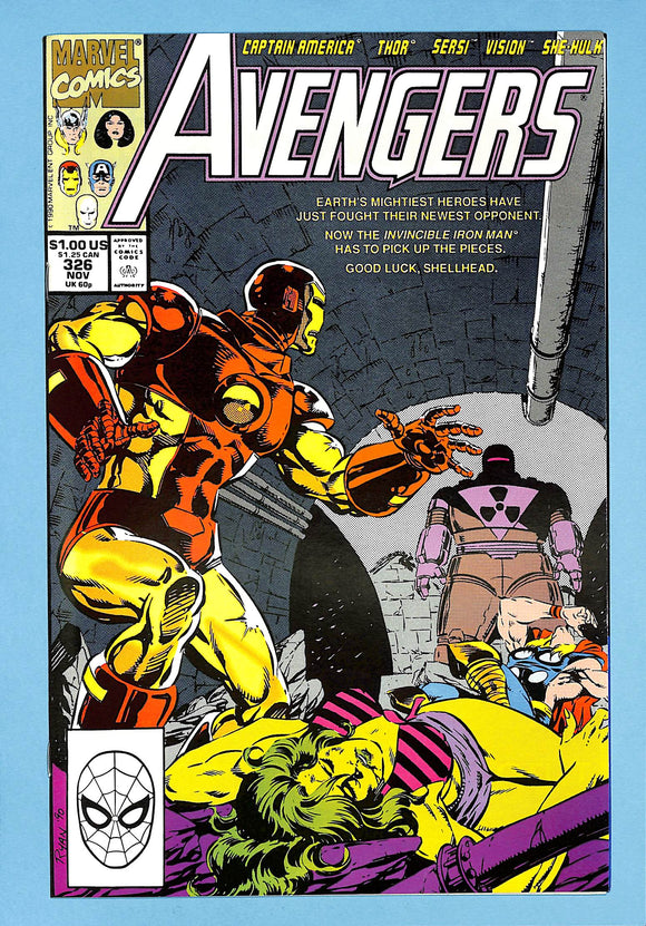 Avengers #326 First Appearance: Rage (3)